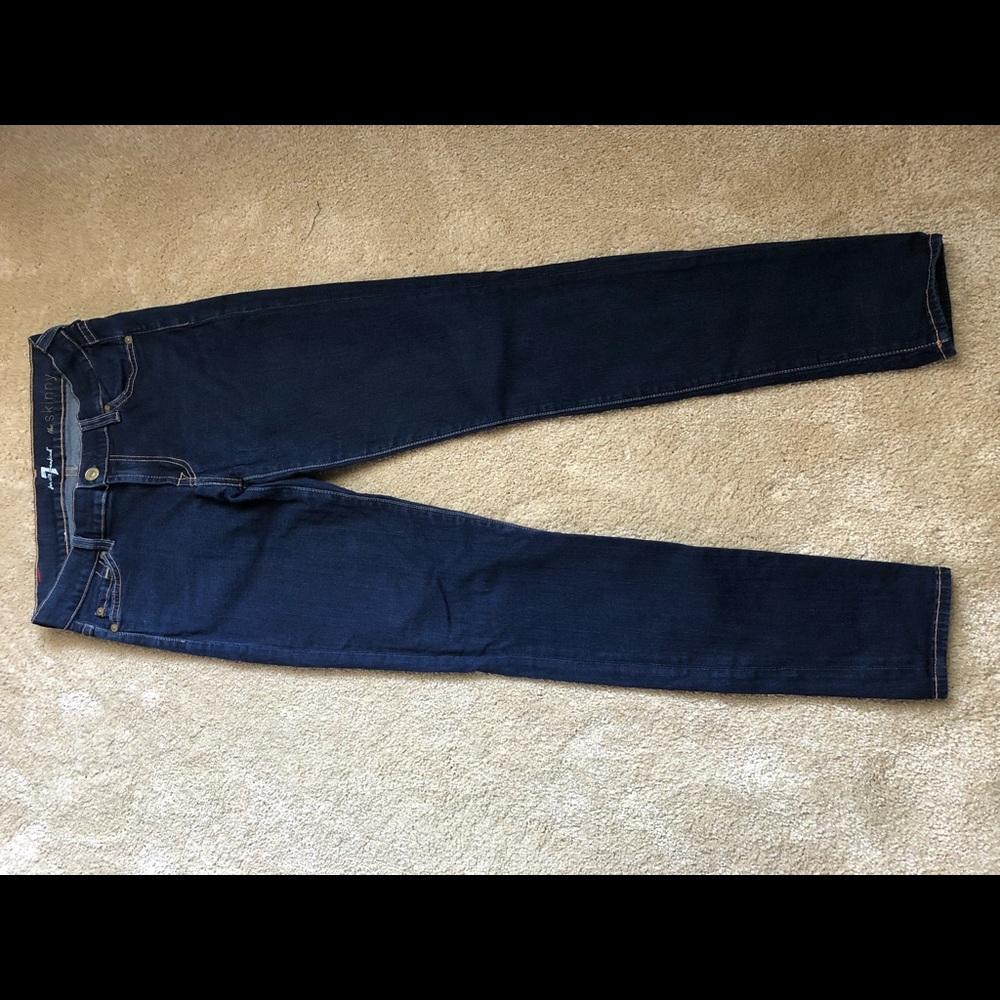 7 for all mankind jeans the skinny size 27